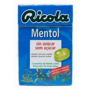 173400 - RICOLA CARAMELOS SIN AZUCAR MENTOL 50 G